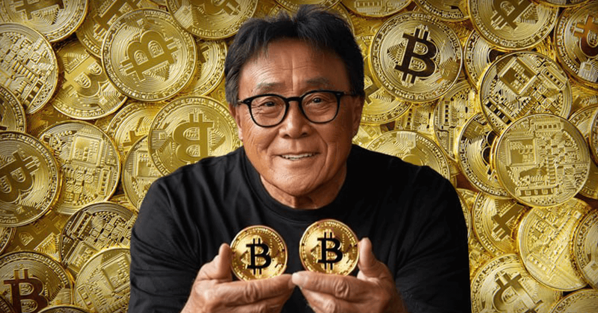 Robert Kiyosaki, Author of Rich Dad Poor Dad, Encourages Investing in Bitcoin According to Your Means